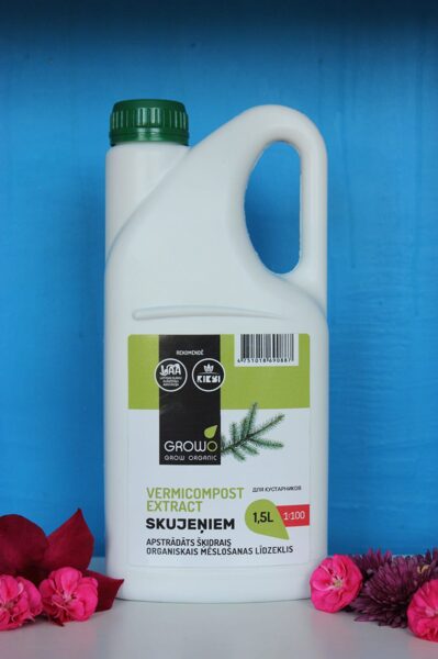Organiskais mēslojums skujeņiem 1.5L