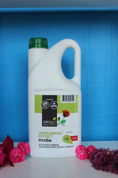Organiskais mēslojums rozēm 1.5L